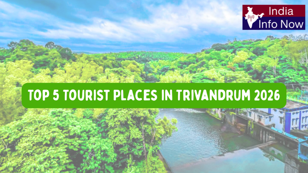 #india info now #Top 5 Tourist Places in Trivandrum 2026