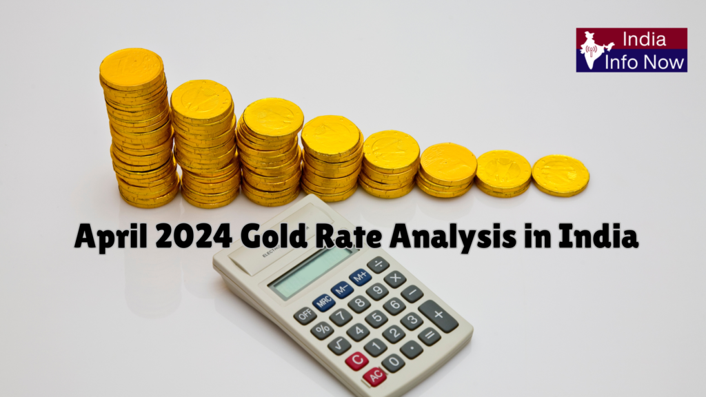#india info now #April 2024 Gold Rate Analysis in India – 22K & 24K Price