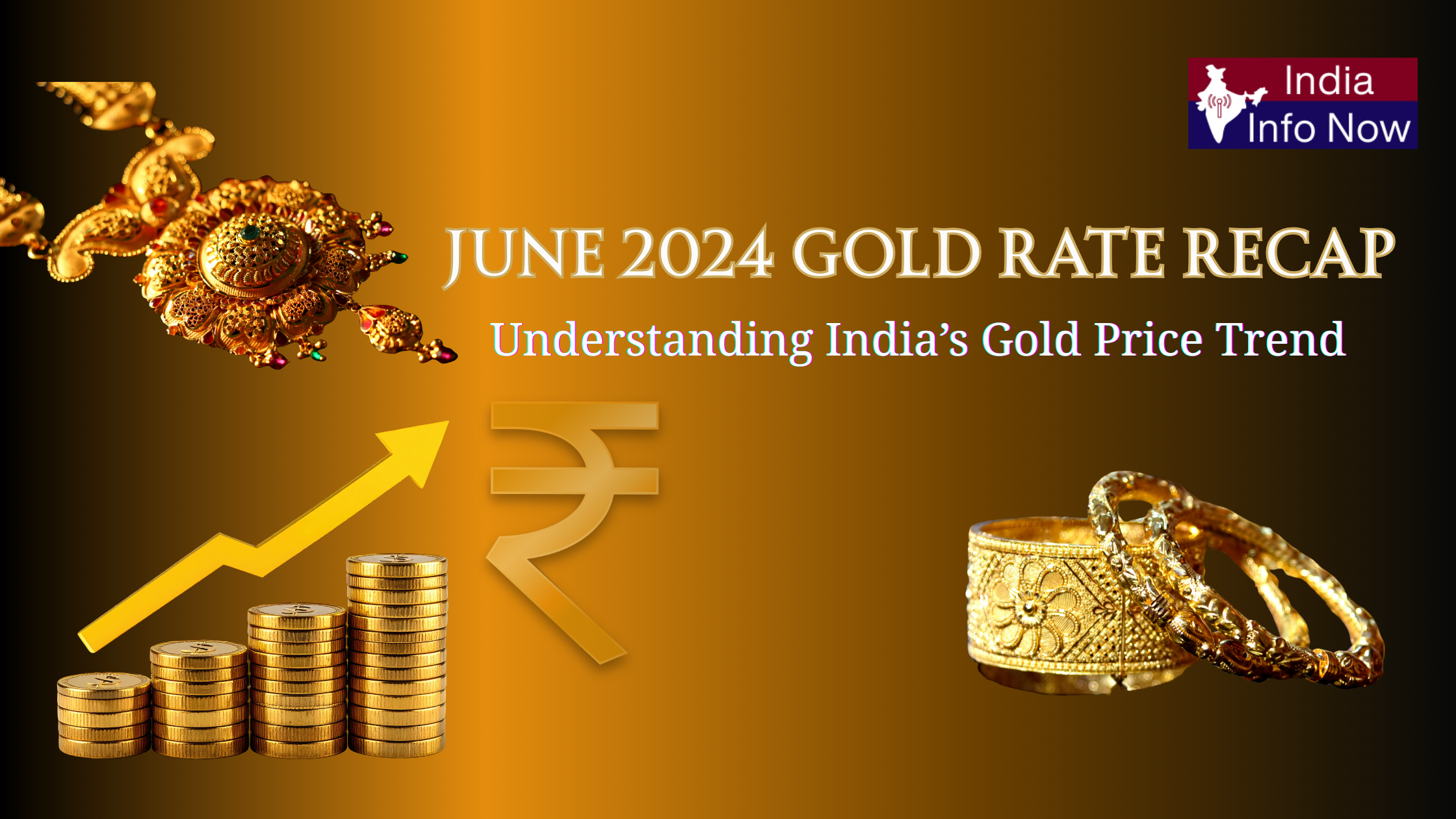#india info now #June 2024 Gold Rate Recap – Understanding India’s Gold Price Trend