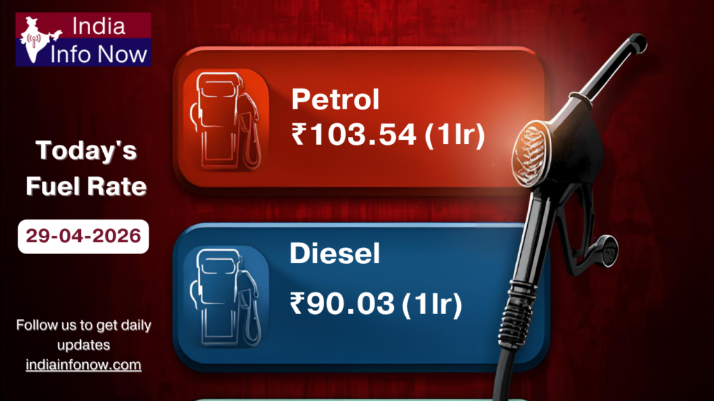 today's petrol - diesel price