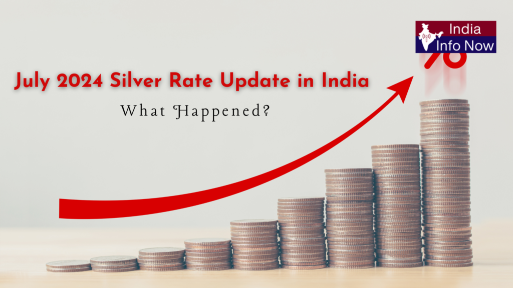 #india info now #July 2024 Silver Rate Update in India – What Happened