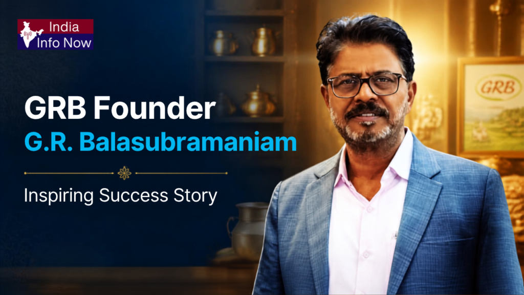 #indiainfonow #GRB Founder G.R. Balasubramaniam Inspiring Success Story