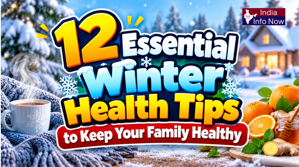 #indiainfonow #12 Essential Winter Health Tips to Keep Your Family Healthy