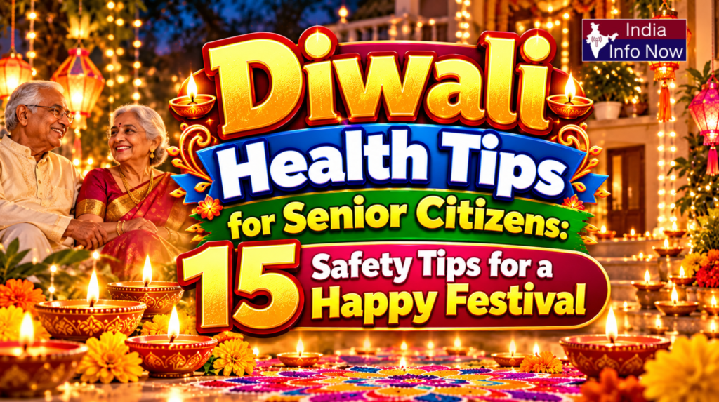 #indiainfonow #Diwali Health Tips for Senior Citizens 15 Safety Tips for a Happy Festival