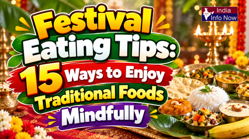#indiainfonow 3Festival Eating Tips 15 Ways to Enjoy Traditional Foods