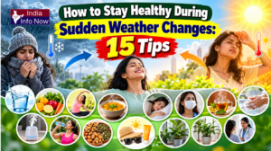 #indiainfonow #How to Stay Healthy During Sudden Weather Changes 15 Tips